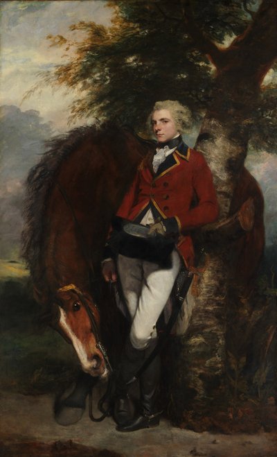 キャプテンジョージKHCoussmaker、1782 作： Joshua Reynolds