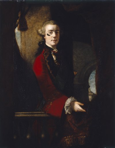 第9代キャスカート公チャールズ 1753-55年頃（油彩・キャンバス） 作： Joshua Reynolds