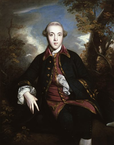 チャールズ・ブランドリング（キャンバスに油彩） 作： Joshua Reynolds