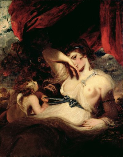 キューピッドが金星の帯を緩める 作： Joshua Reynolds