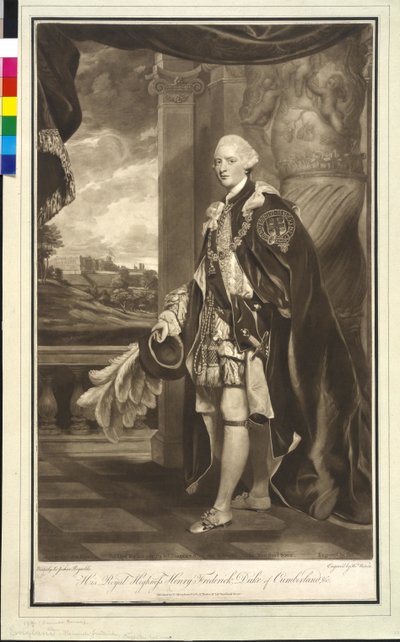 カンバーランド・ストラザーン公 ヘンリー・フレデリック 作： Joshua Reynolds