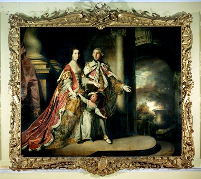 メクスバラ伯爵夫人と息子のポリントン卿 作： Joshua Reynolds