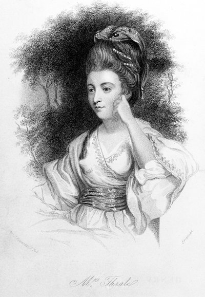 サミュエルフリーマンによって刻まれたヘスタースラーレ（1842年） 作： Joshua Reynolds