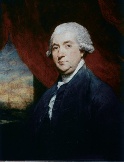 ジェームズ・ボスウェル《肖像》1785年（油彩・キャンバス） 作： Joshua Reynolds