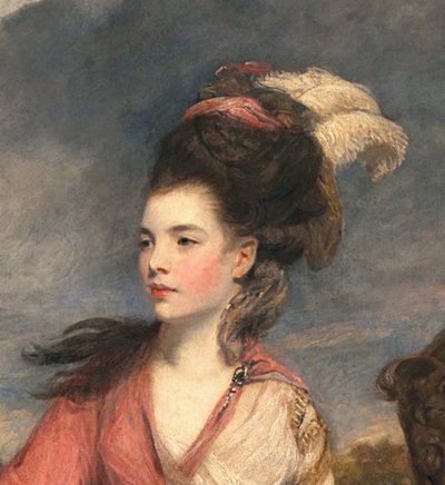 ジェーン・フレミング、後にハリントン伯爵夫人、1778-79年頃キャンバスに油彩373099 作： Joshua Reynolds