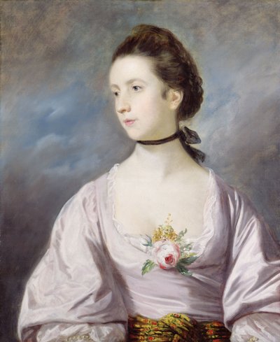 レディ・アンストラザー 1763年頃 油彩・カンヴァス 作： Joshua Reynolds