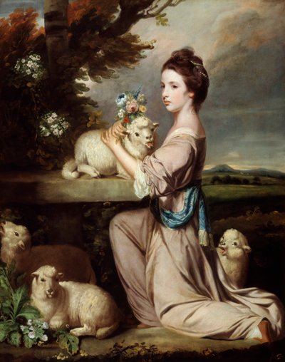 レディ・メアリー・レスリー 作： Joshua Reynolds