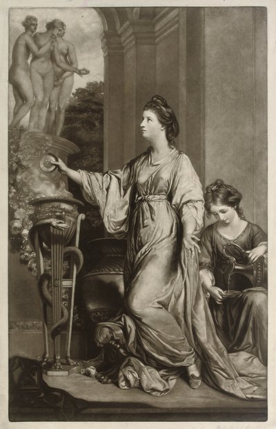 レディ・サラ・バンバリー、 作： Joshua Reynolds