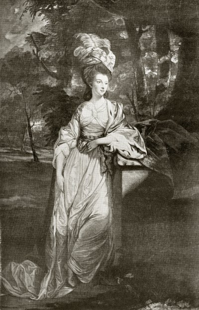 メアリーイザベラサマセット、ラトランド公爵夫人、バレンタイングリーンによって彫刻 作： Joshua Reynolds