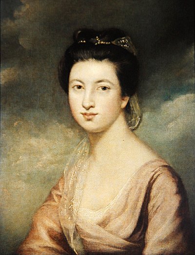 Miss Jane Davidson（油彩・キャンバス） 作： Joshua Reynolds