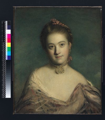 アンジェロ夫人、1760 作： Joshua Reynolds