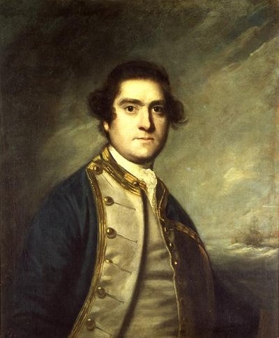 トーマス・コーネウォール船長の肖像 作： Joshua Reynolds