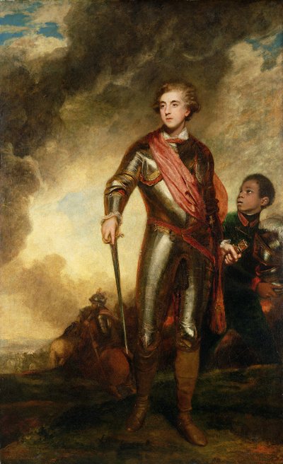 チャールズ・スタンホープの肖像、第3代ハリントン伯爵（1753-1816）1782年（キャンバスに油彩） 作： Joshua Reynolds