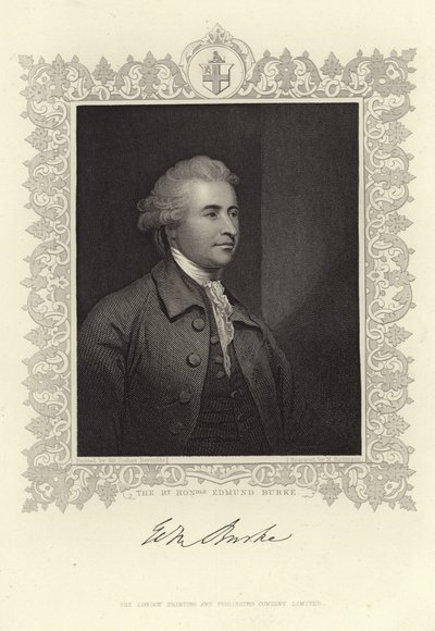 エドモンド・バークの肖像 作： Joshua Reynolds