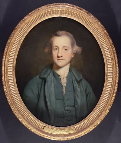 ベンガルの知事、ヘンリー・ヴァンシッタートの肖像、1751-54年頃 作： Joshua Reynolds