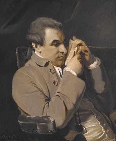 ジョセフ・バレッティの肖像 作： Joshua Reynolds