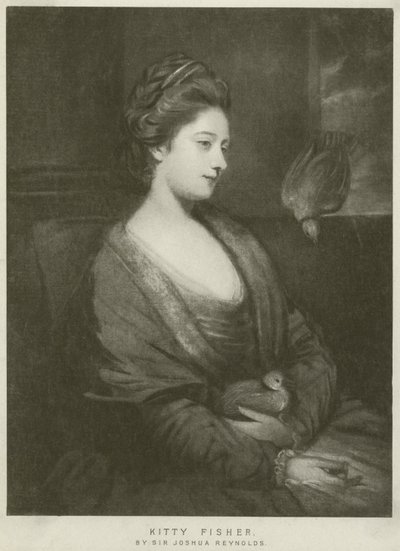 キティフィッシャーの肖像（グラビア） 作： Joshua Reynolds