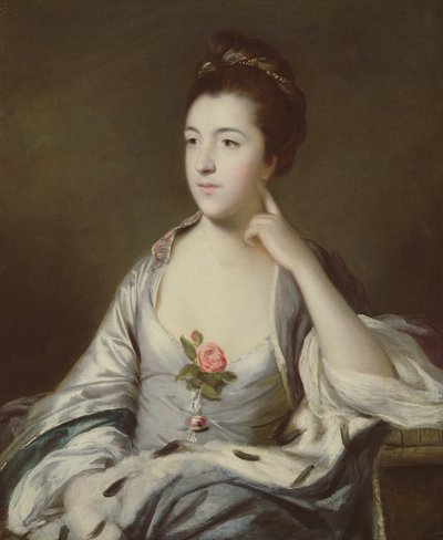 ジュリアナ・ドーキンス夫人の肖像、1760 作： Joshua Reynolds
