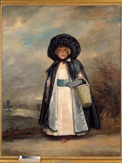 ミス・フランシス・クルーの肖像 クルー夫人（1818年没）でジョン・クルーの妻であるフランシス・アン（グレヴィル）の肖像 ジョシュア・レイノルズ（1723-1792）の絵 作： Joshua Reynolds