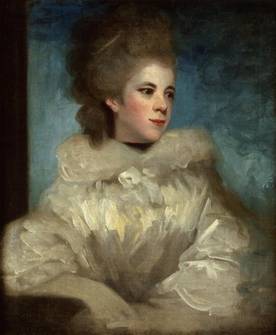 アビントン夫人（1737-1815）の肖像 作： ジョシュア・レイノルズ
