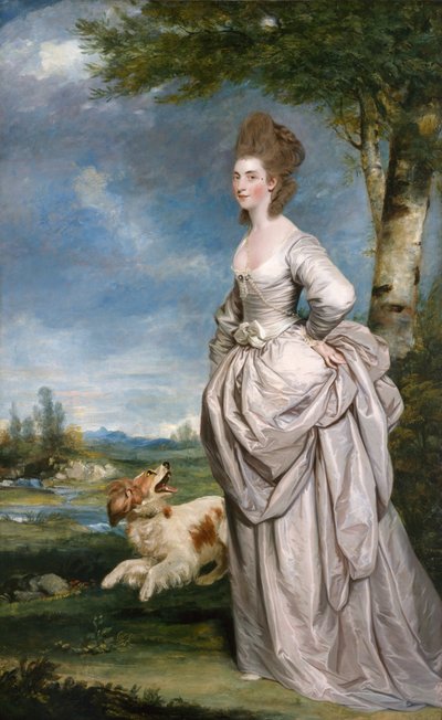 エリシャマシュー夫人の肖像。 1777 作： Joshua Reynolds