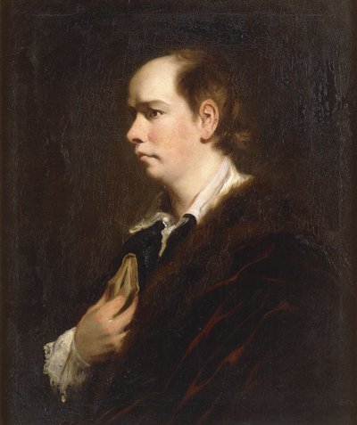 オリバーゴールドスミスの肖像 作： Joshua Reynolds