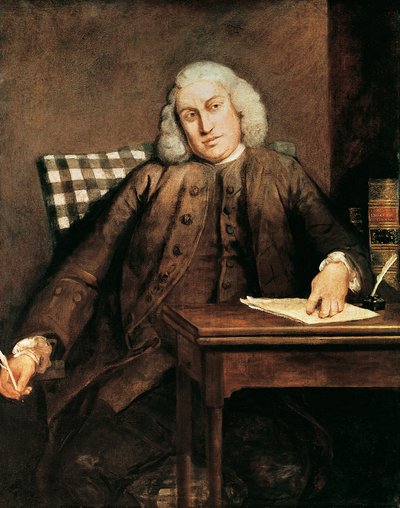 サミュエル・ジョンソンの肖像 (Lichfield 作： Joshua Reynolds