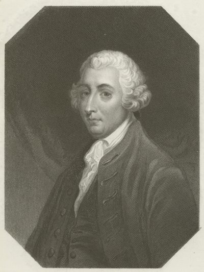 トビアス・スモレットの肖像 作： Joshua Reynolds