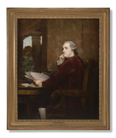 ウィリアムヘンリーキャベンディッシュベンティンクの肖像、ポートランド公爵3世、1771年 作： Joshua Reynolds