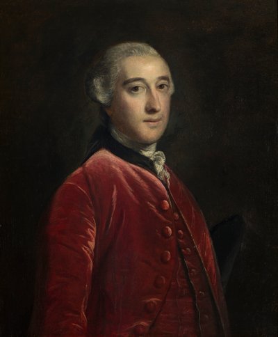 紳士の肖像。 おそらくジョージ・ブリッジズ・ブルーデネル、1743-92年頃（キャンバスに油彩） 作： Joshua Reynolds