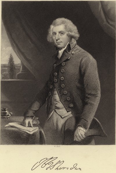 リチャードブリスリーシェリダン 作： Joshua Reynolds
