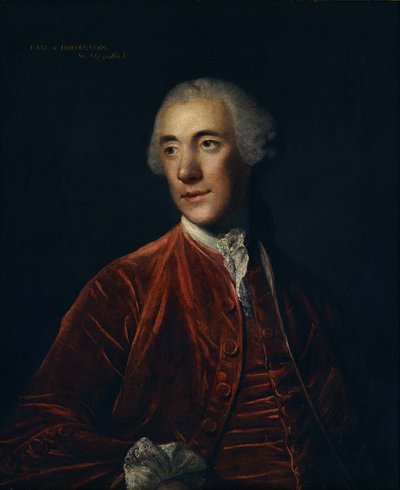 第四代ホルダネス伯ロバート・ダーシー 作： Joshua Reynolds