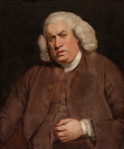 サミュエル・ジョンソン 作： Joshua Reynolds