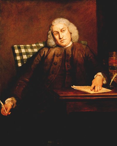 サミュエル・ジョンソン、英語の手紙の男、1756-1757 作： Joshua Reynolds