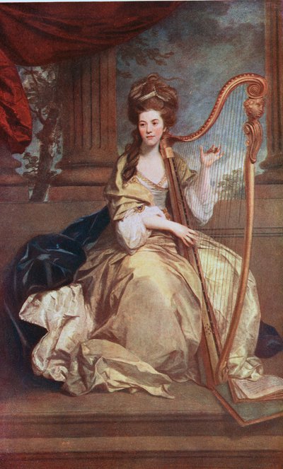 エグリントン伯爵夫人、c1720-1740 作： Joshua Reynolds