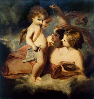 アカウントをキャストすることを学ぶための Venus Chiding キューピッド 作： Joshua Reynolds