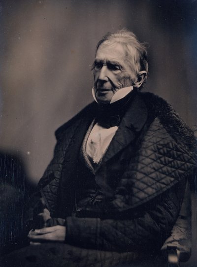 ジョン・コリンズ・ウォーレン博士、1850年頃。作成者ジョサイア・ジョンソン・ホーズ、アルバート・サンズ・サウスワース 作： Josiah Johnson Hawes, Albert Sands Southworth