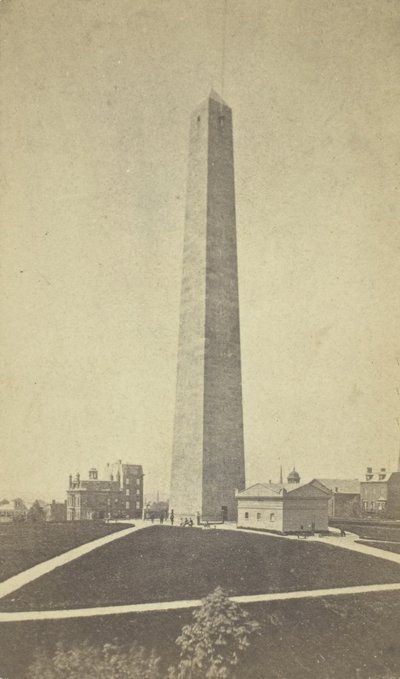 バンカーヒル・モニュメント、18451900。 作： Josiah Johnson Hawes