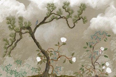 植物園のブルーバード 作： Josie George