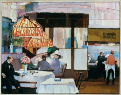 コーヒーハウスで 作： Josse Goossens