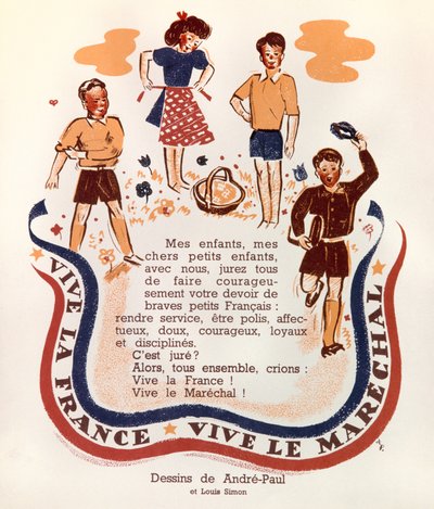 ペタン元帥のプロパガンダ 作： Josse Photo