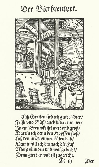 The Brewer（彫刻 作： Jost (after) Amman