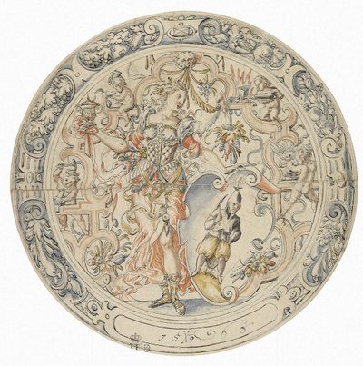 鉱業の寓話、1563 作： Jost Amman