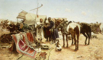 東洋市場、 作： Jozef Brandt