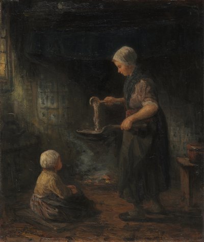 パンケーキ 作： Jozef Israëls
