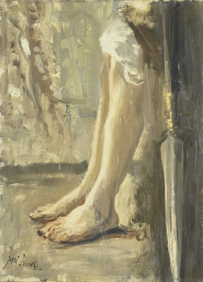 ダビデの足 作： Jozef Israëls (signed by artist)