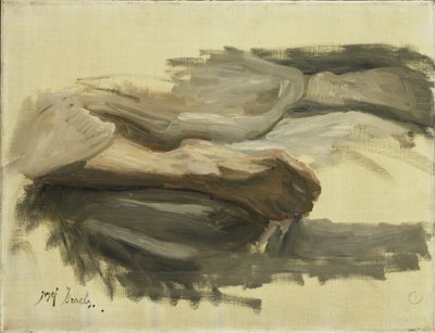 サウルの足 作： Jozef Israëls (signed by artist)