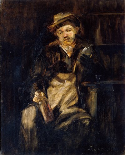 酒飲み 作： Jozef Israëls
