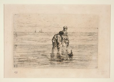 浜辺の子供たち 作： Jozef Israëls