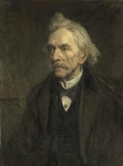 Louis-Jacques Veltman (1817-1907)。 俳優 作： Jozef Israëls